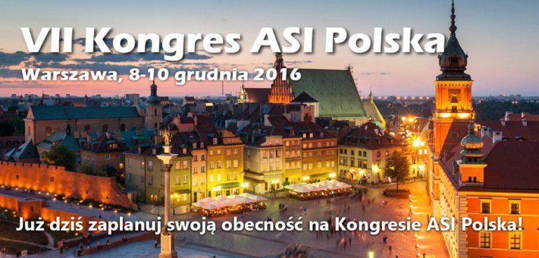 Kongres ASI Polska 2016 w Warszawie
